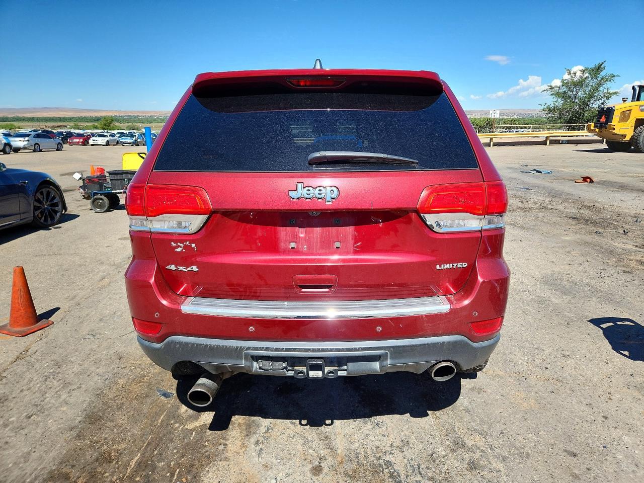 2014 Jeep Grand Cherokee Limited Red vin: 1C4RJFBT9EC305601