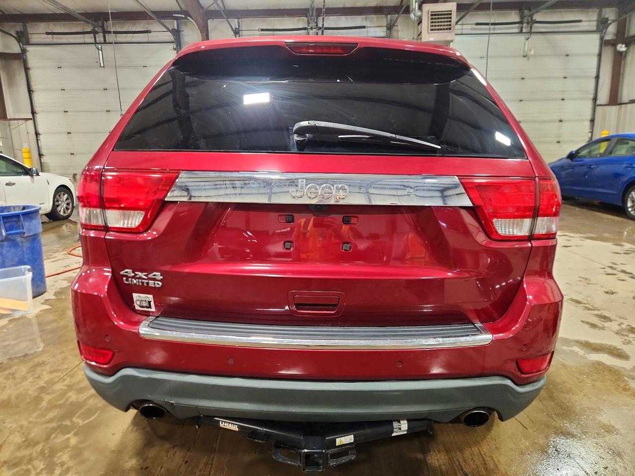 2012 Jeep Grand Cherokee Limited Бордовый vin: 1C4RJFBTXCC202779