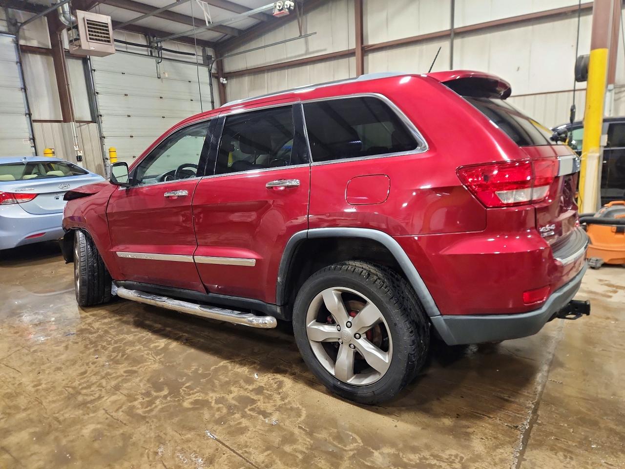 2012 Jeep Grand Cherokee Limited Бордовый vin: 1C4RJFBTXCC202779