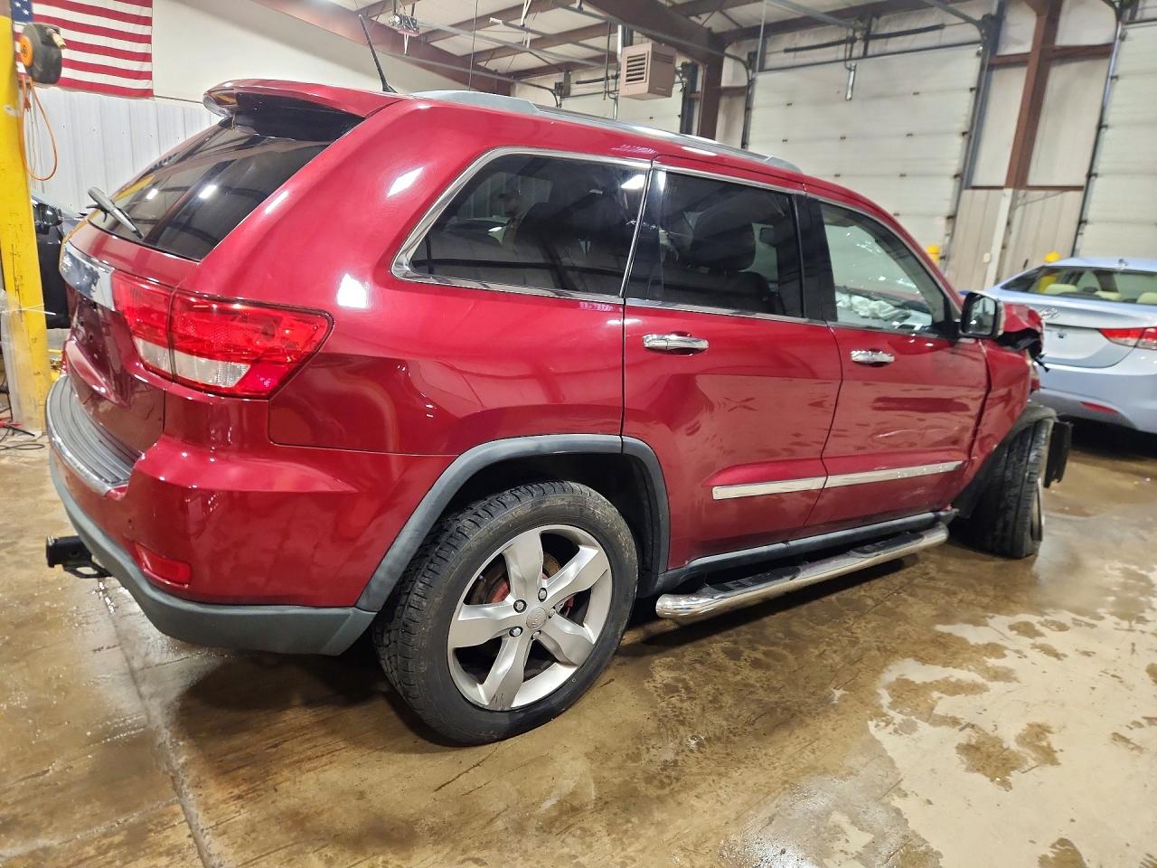 2012 Jeep Grand Cherokee Limited Бордовый vin: 1C4RJFBTXCC202779