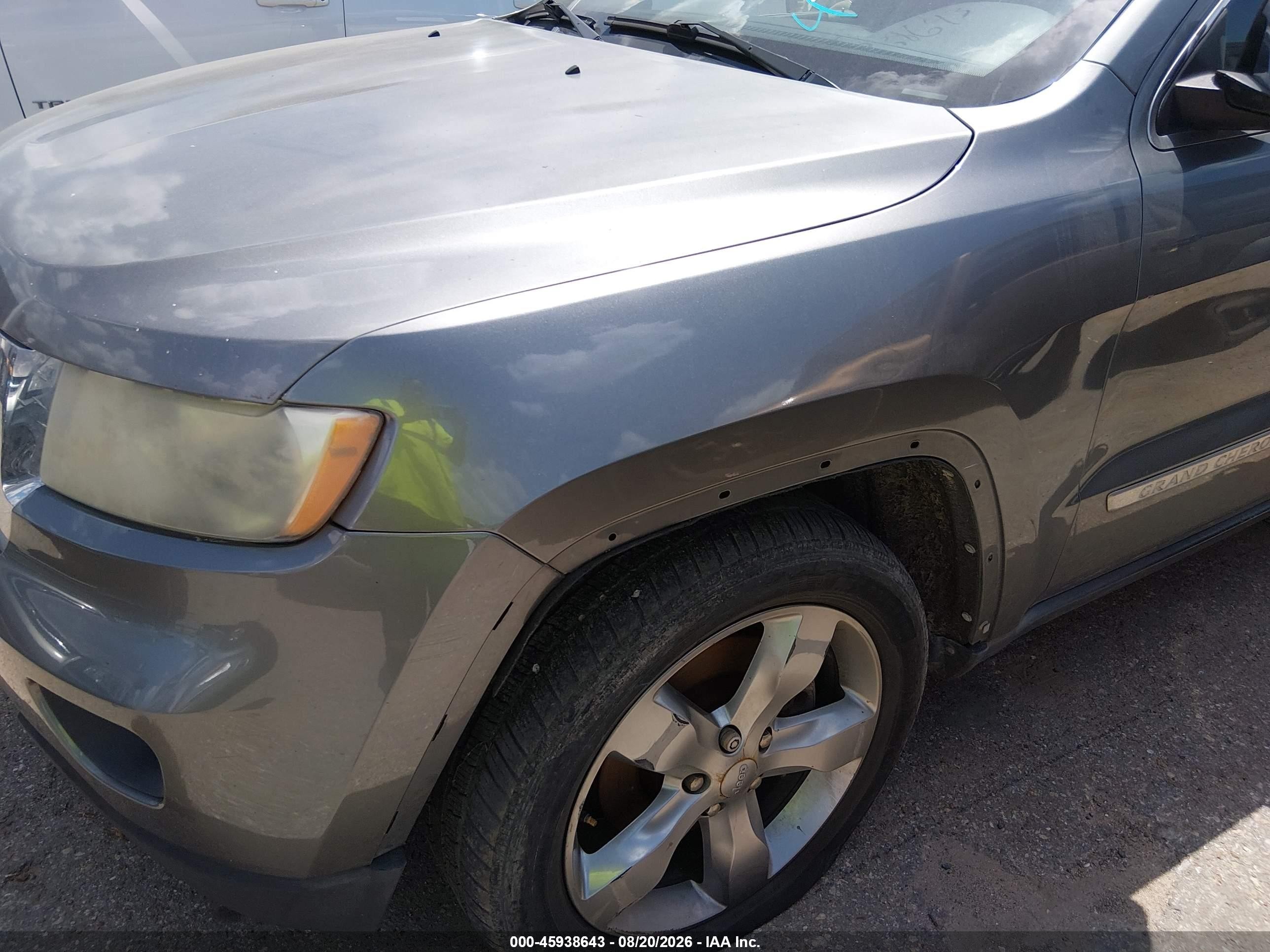 2013 Jeep Grand Cherokee Limited Gray vin: 1C4RJFBTXDC503182