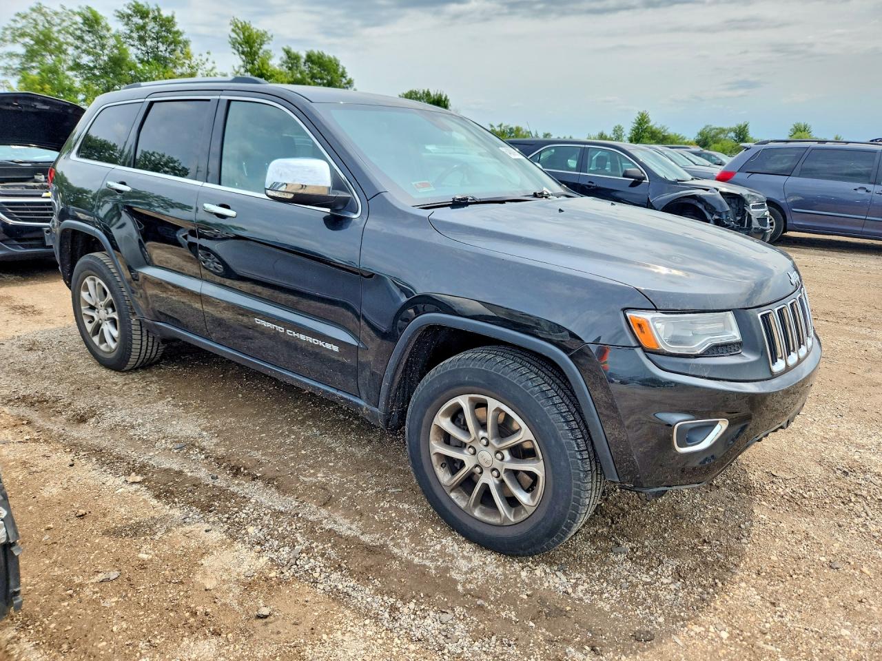 2014 Jeep Grand Cherokee Limited Black vin: 1C4RJFBTXEC259910