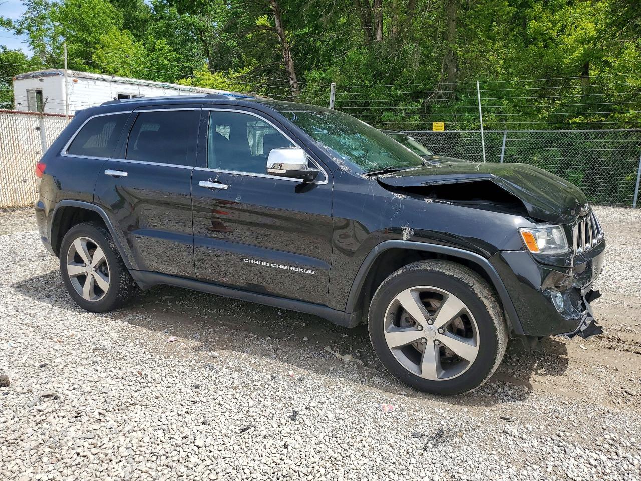 2014 Jeep Grand Cherokee Limited Black vin: 1C4RJFBTXEC367086