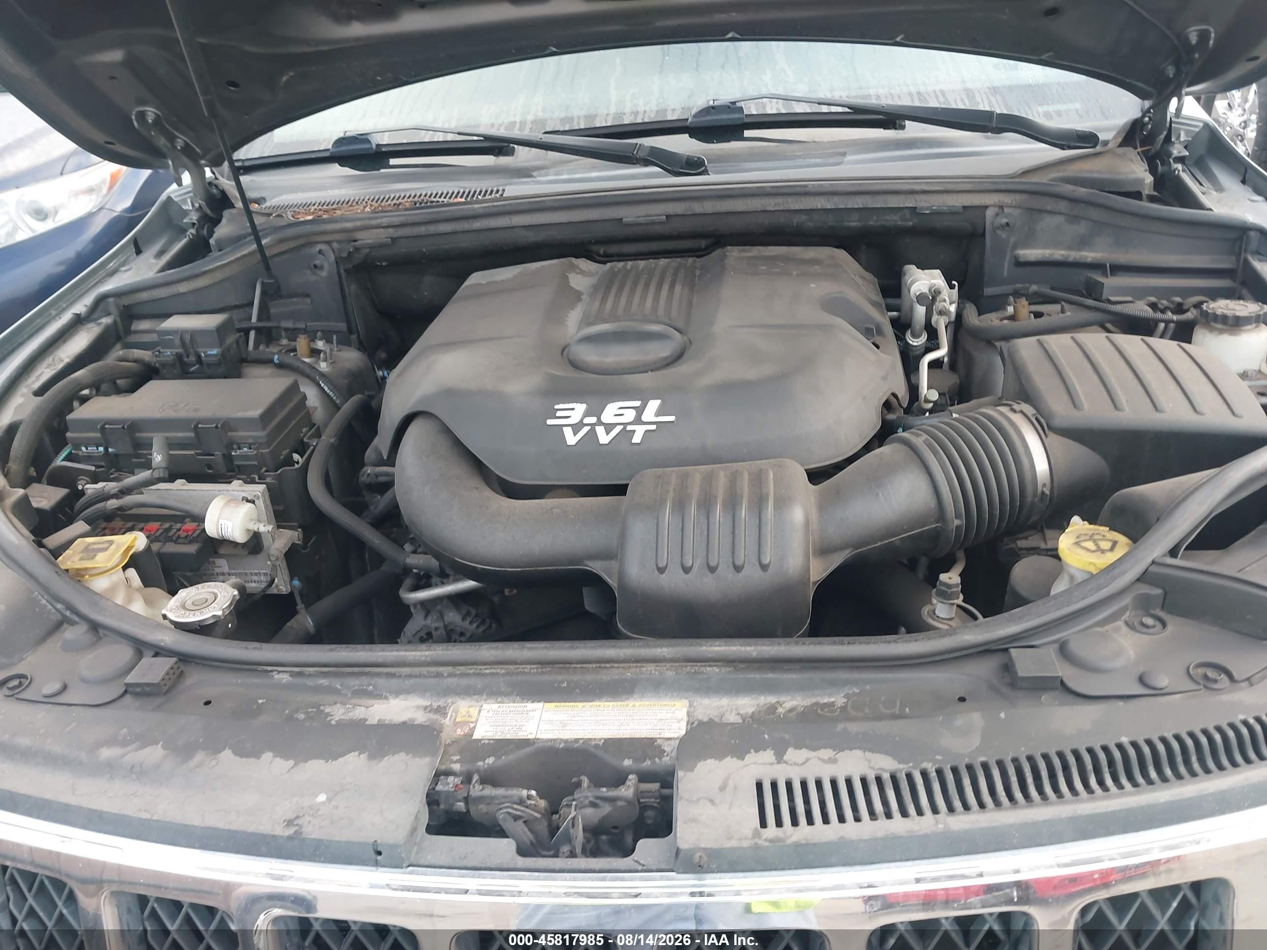 2012 Jeep Grand Cherokee Overland Gray vin: 1C4RJFCG0CC249031