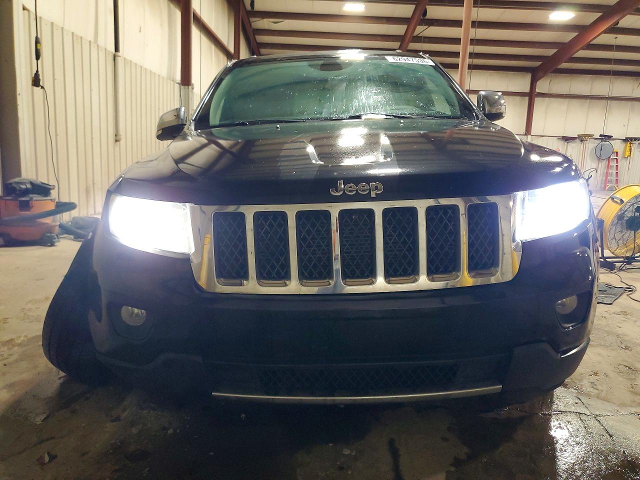 2013 Jeep Grand Cherokee Overland Charcoal vin: 1C4RJFCG0DC641220