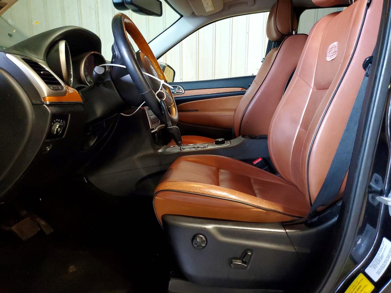 2013 Jeep Grand Cherokee Overland Charcoal vin: 1C4RJFCG0DC641220