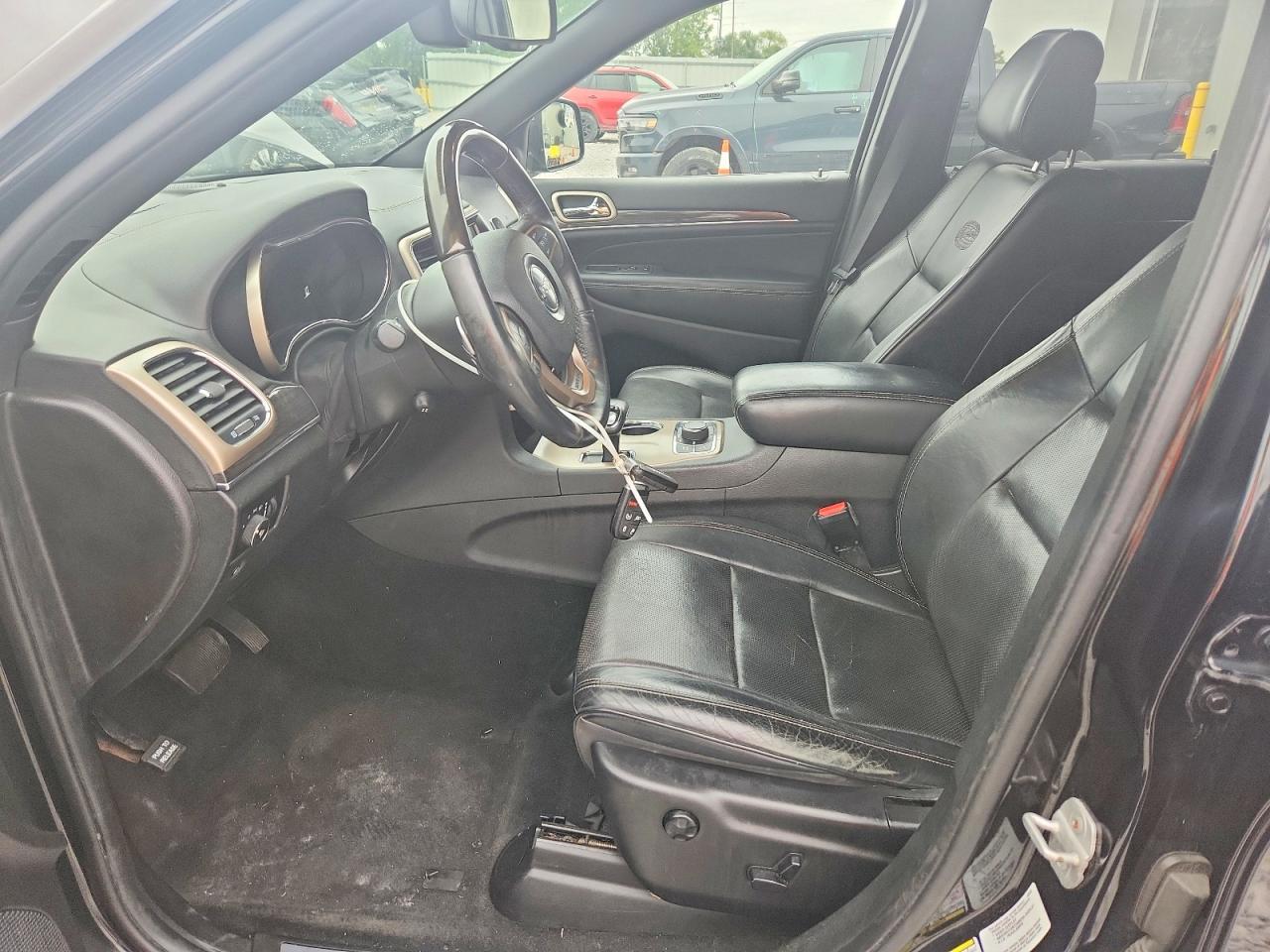 2014 Jeep Grand Cherokee Overland Black vin: 1C4RJFCG0EC211348