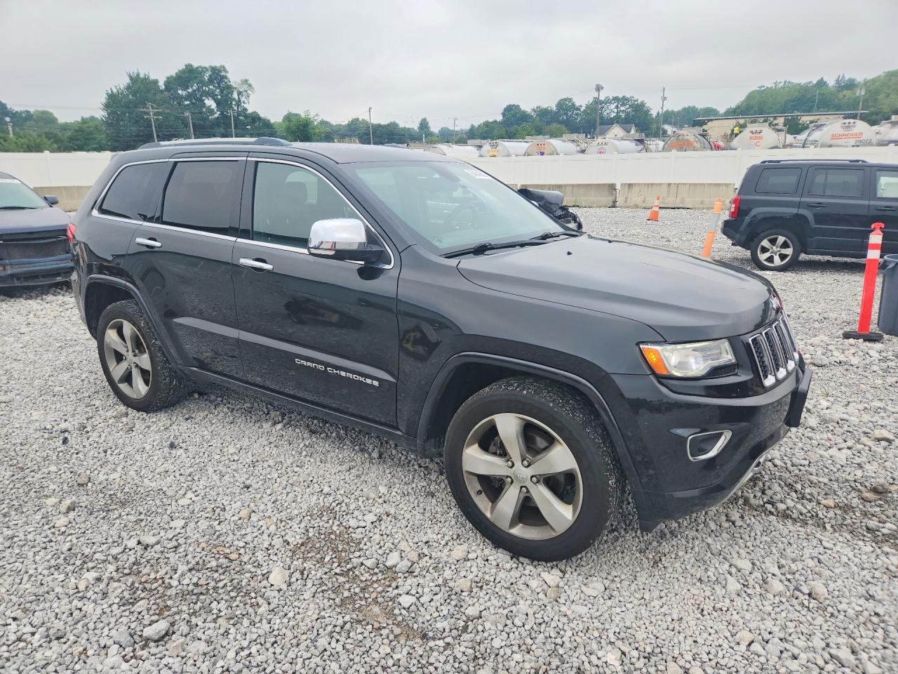 2014 Jeep Grand Cherokee Overland Black vin: 1C4RJFCG0EC211348