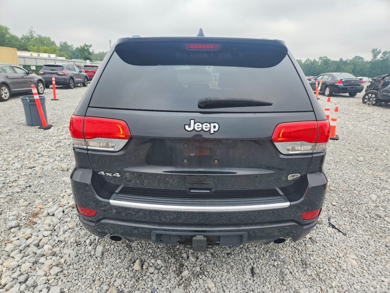 2014 Jeep Grand Cherokee Overland Black vin: 1C4RJFCG0EC211348
