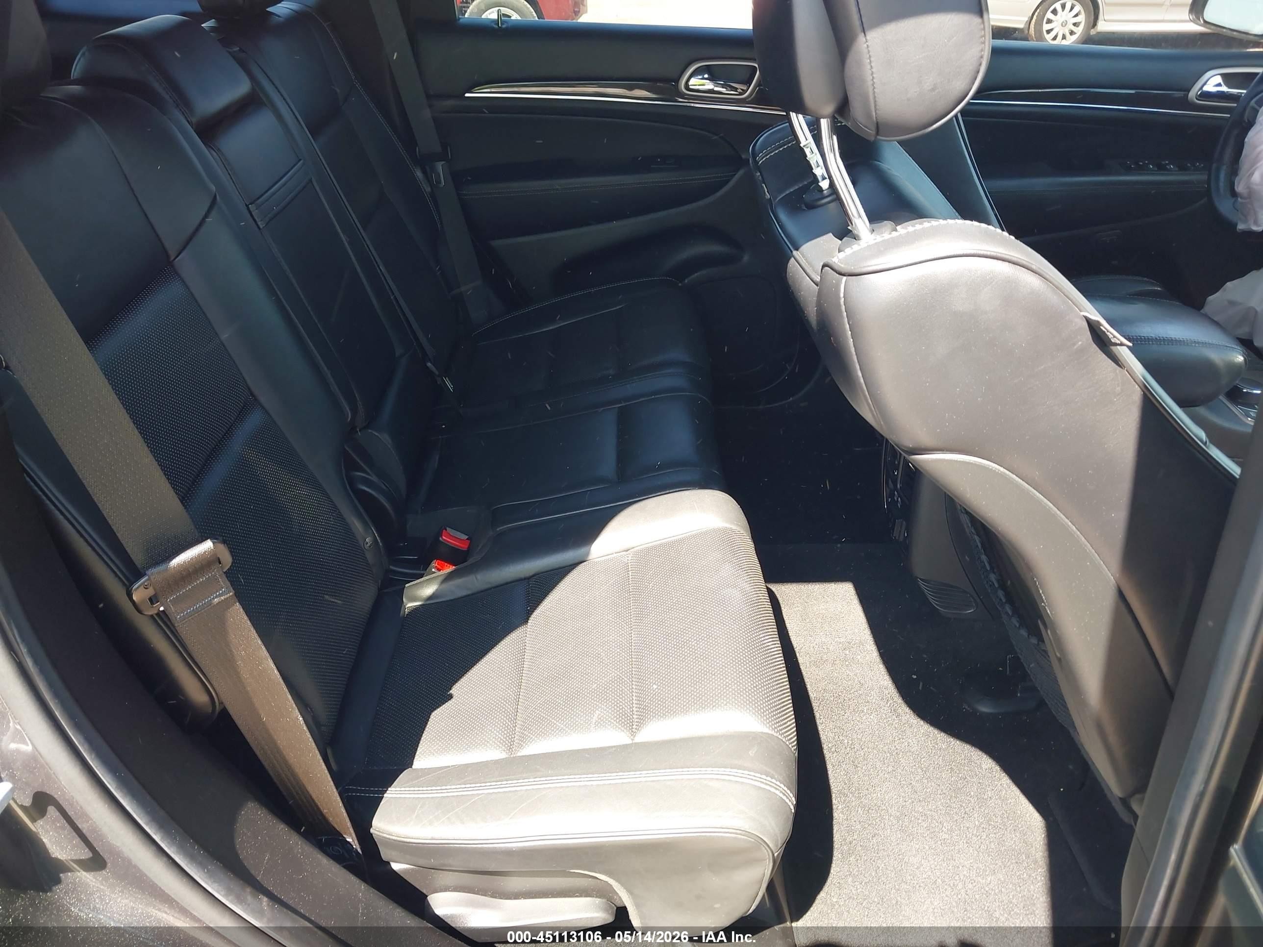 2014 Jeep Grand Cherokee Overland Gray vin: 1C4RJFCG0EC279293