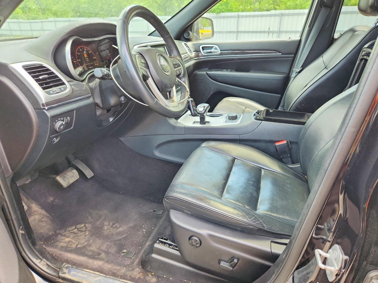 2015 Jeep Grand Cherokee Overland Черный vin: 1C4RJFCG0FC150715