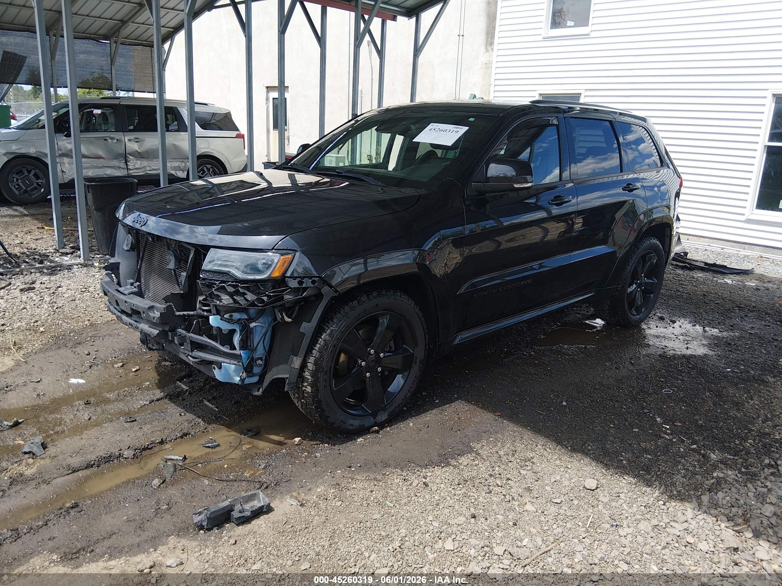 2015 Jeep Grand Cherokee High Altitude Black vin: 1C4RJFCG0FC208290
