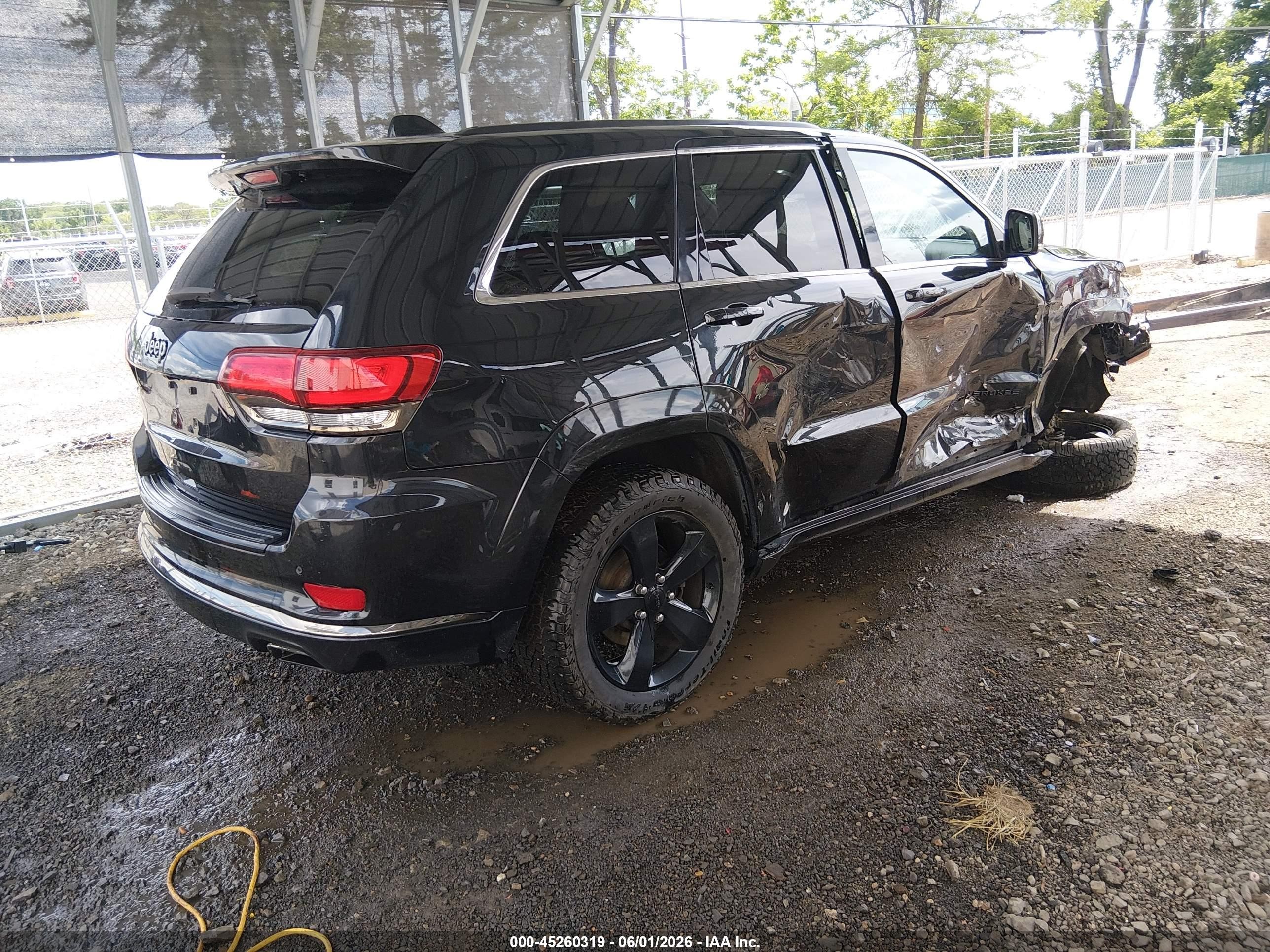 2015 Jeep Grand Cherokee High Altitude Black vin: 1C4RJFCG0FC208290
