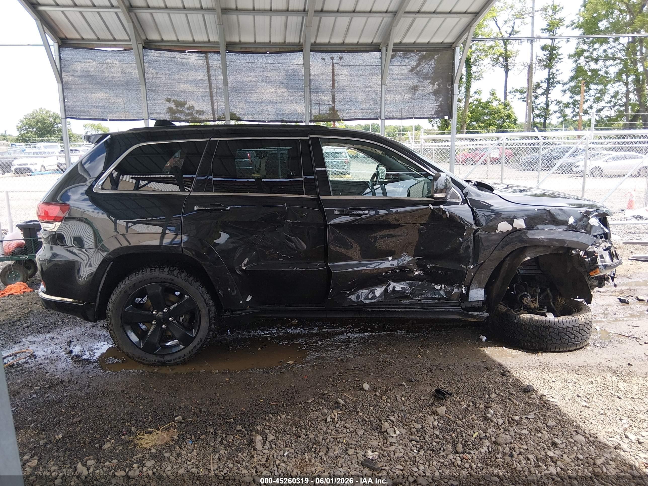 2015 Jeep Grand Cherokee High Altitude Black vin: 1C4RJFCG0FC208290