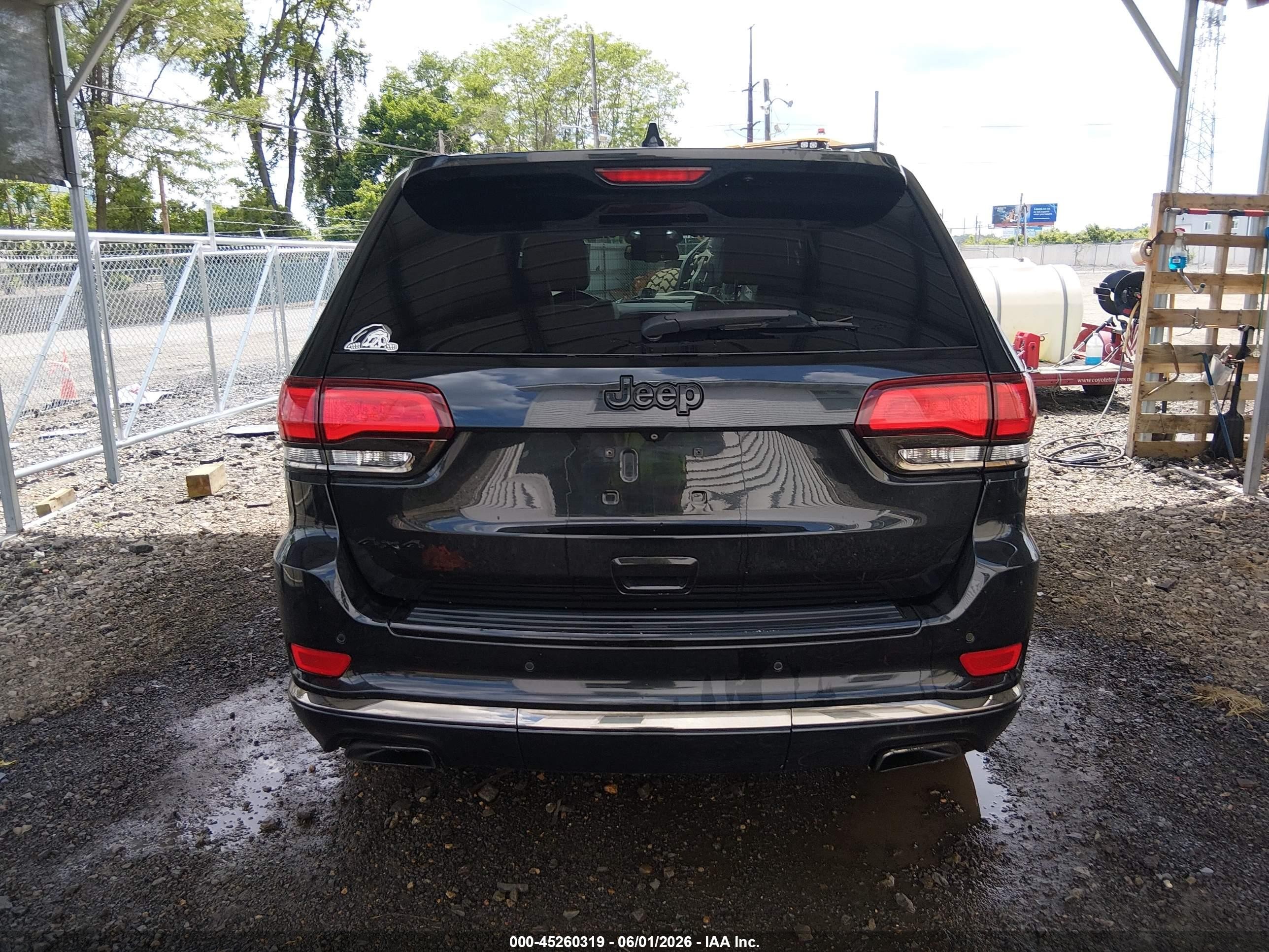 2015 Jeep Grand Cherokee High Altitude Black vin: 1C4RJFCG0FC208290
