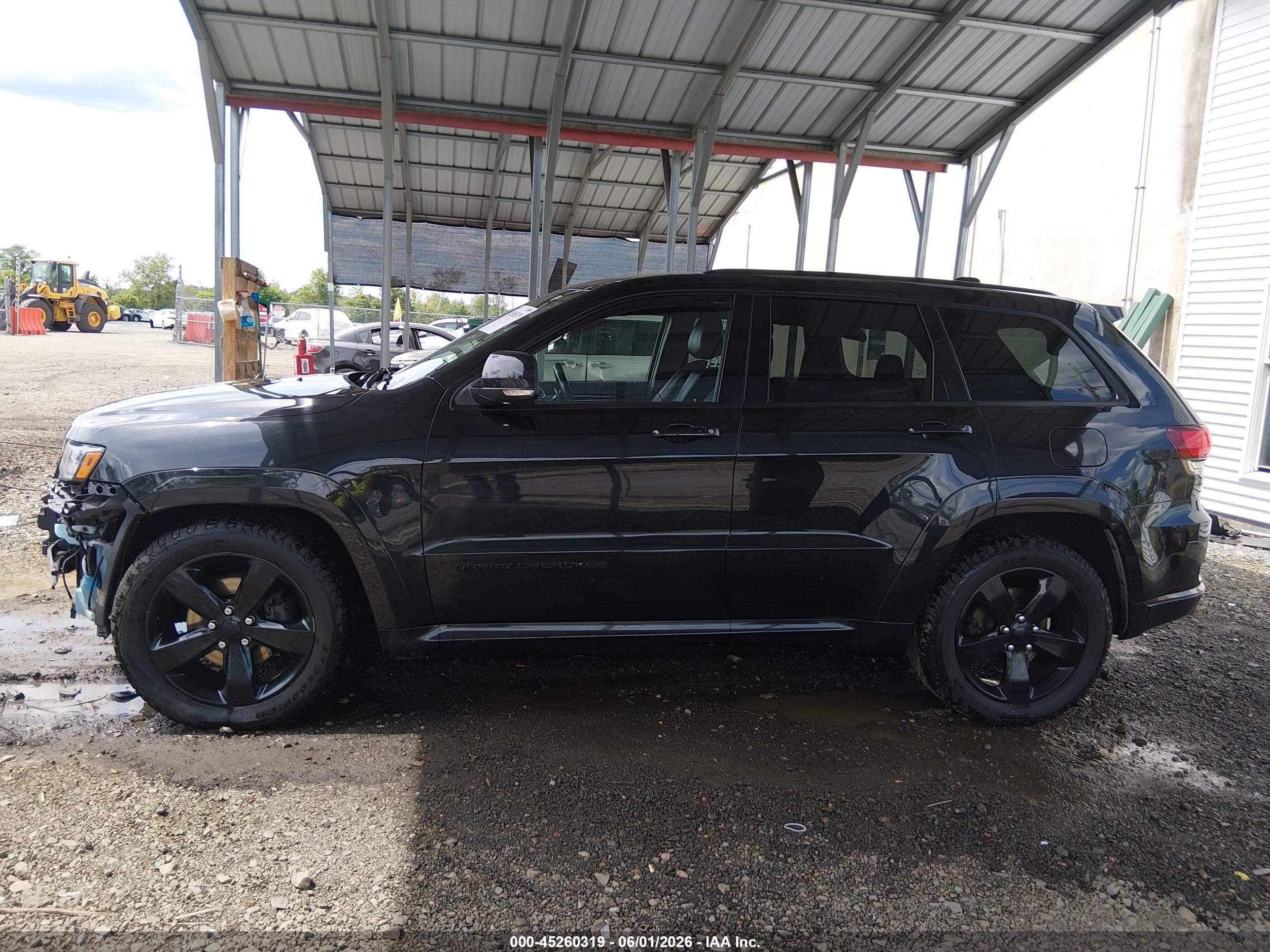 2015 Jeep Grand Cherokee High Altitude Black vin: 1C4RJFCG0FC208290