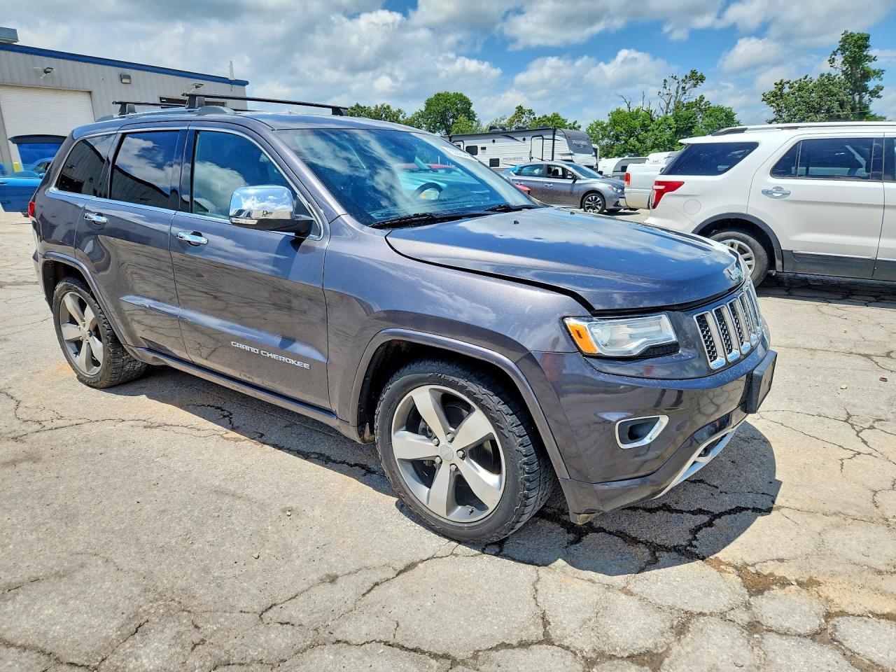 2015 Jeep Grand Cherokee Overland Charcoal vin: 1C4RJFCG0FC609354