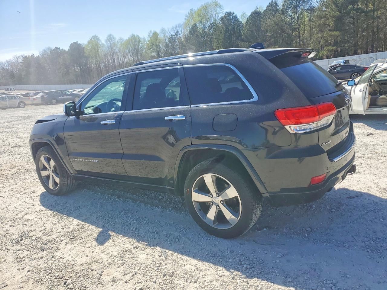 2015 Jeep Grand Cherokee Overland Black vin: 1C4RJFCG0FC619995