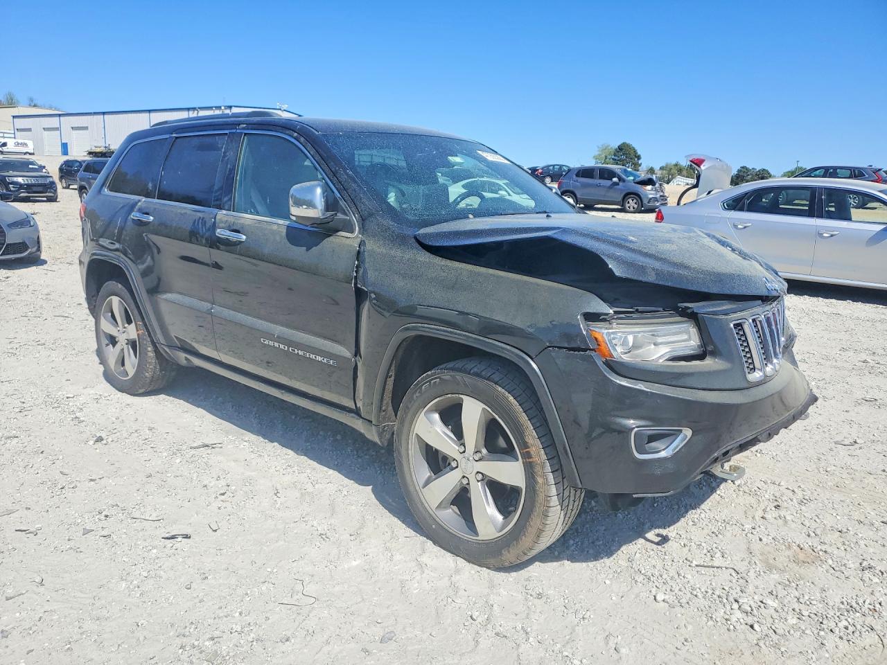 2015 Jeep Grand Cherokee Overland Black vin: 1C4RJFCG0FC619995