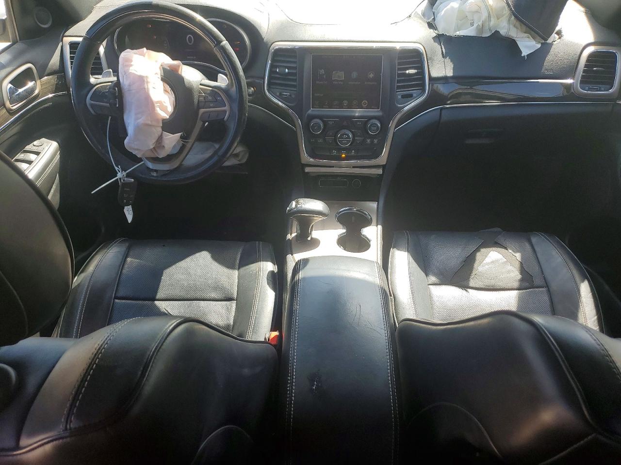 2015 Jeep Grand Cherokee Overland Black vin: 1C4RJFCG0FC619995