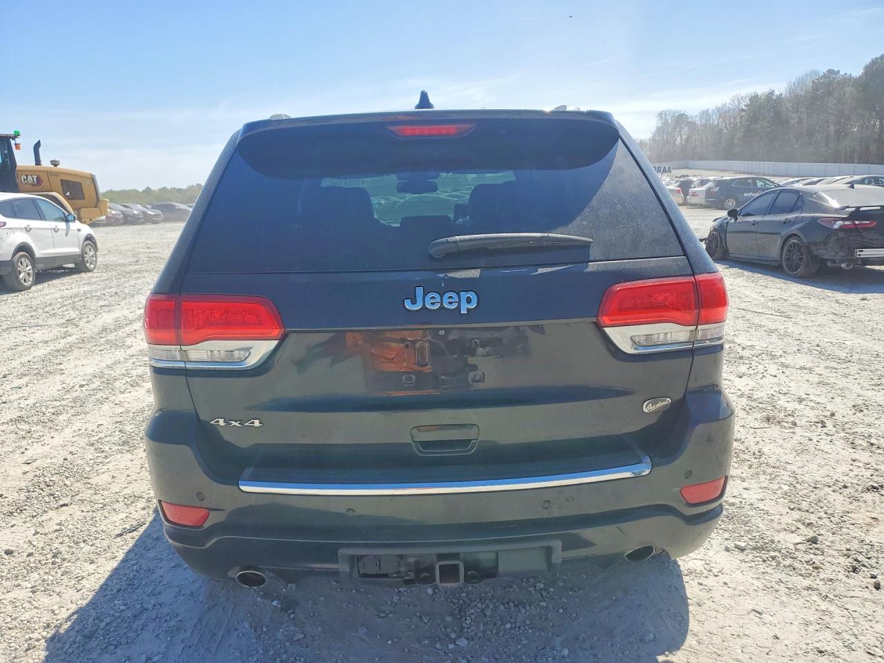 2015 Jeep Grand Cherokee Overland Black vin: 1C4RJFCG0FC619995