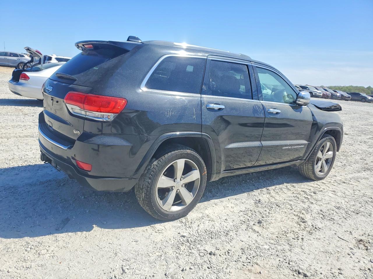 2015 Jeep Grand Cherokee Overland Black vin: 1C4RJFCG0FC619995
