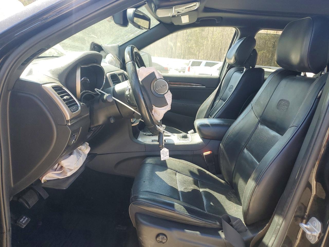 2015 Jeep Grand Cherokee Overland Black vin: 1C4RJFCG0FC619995