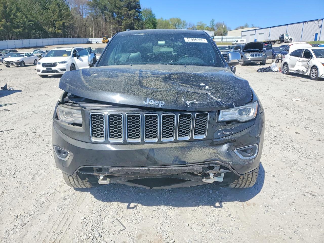 2015 Jeep Grand Cherokee Overland Black vin: 1C4RJFCG0FC619995