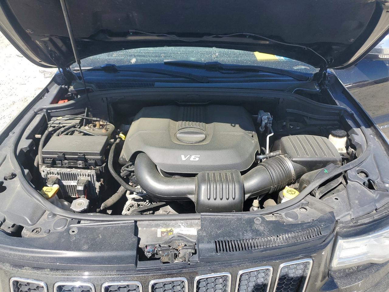 2015 Jeep Grand Cherokee Overland Black vin: 1C4RJFCG0FC619995