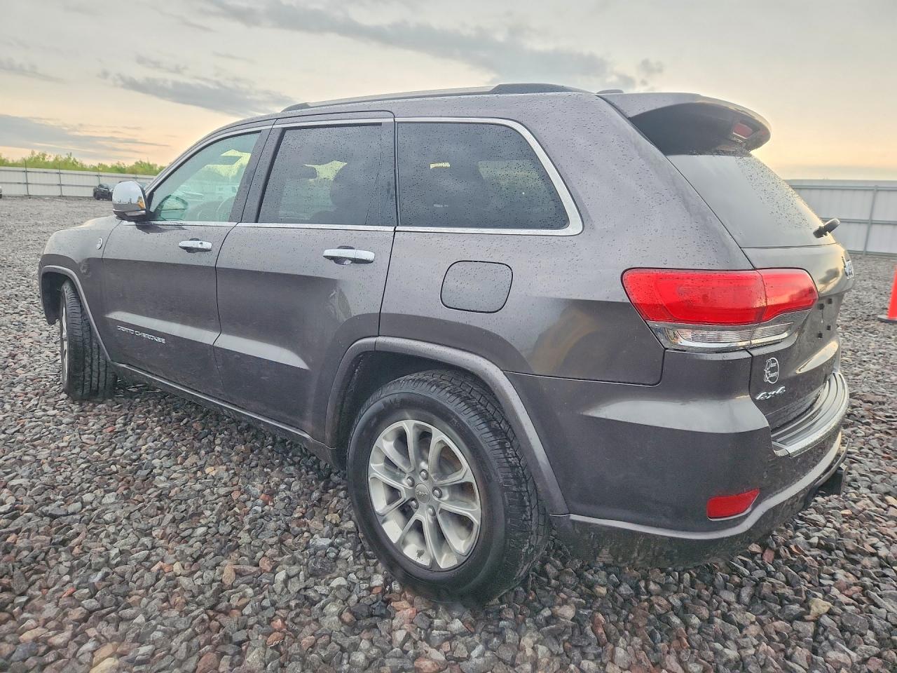 2015 Jeep Grand Cherokee Overland Серый vin: 1C4RJFCG0FC661468