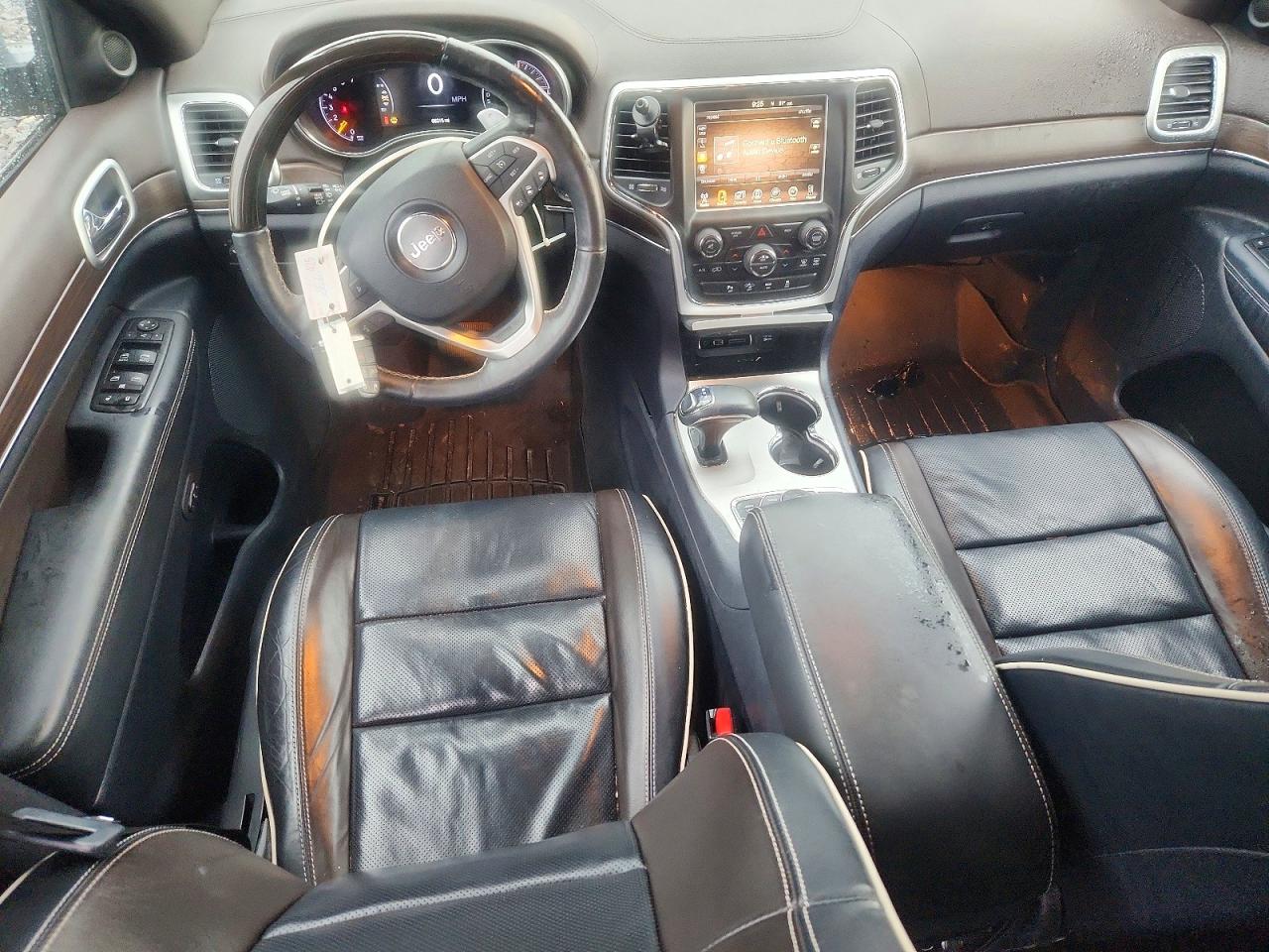 2015 Jeep Grand Cherokee Overland Серый vin: 1C4RJFCG0FC661468