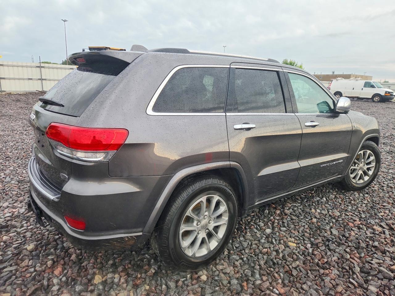 2015 Jeep Grand Cherokee Overland Серый vin: 1C4RJFCG0FC661468