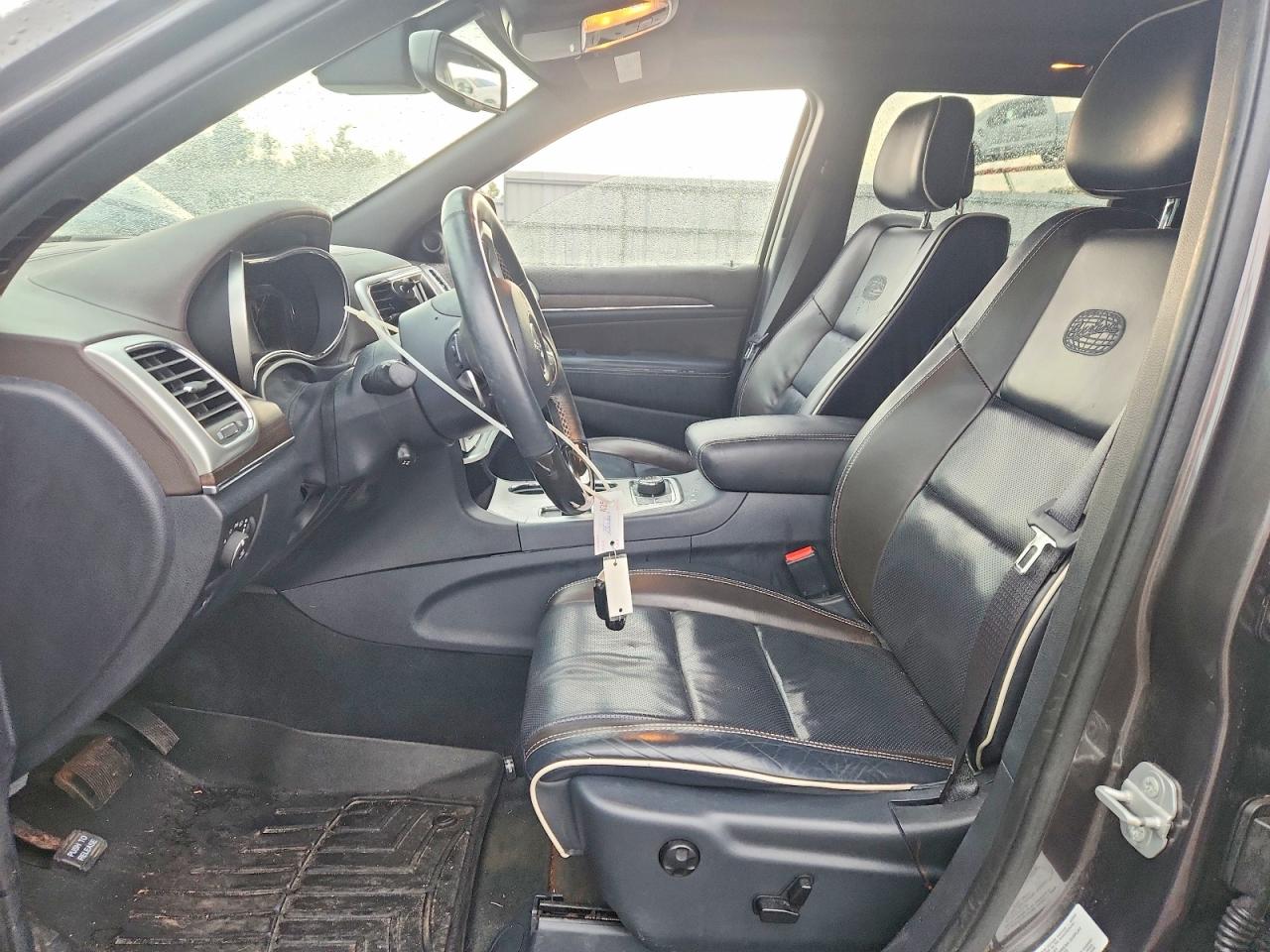 2015 Jeep Grand Cherokee Overland Серый vin: 1C4RJFCG0FC661468