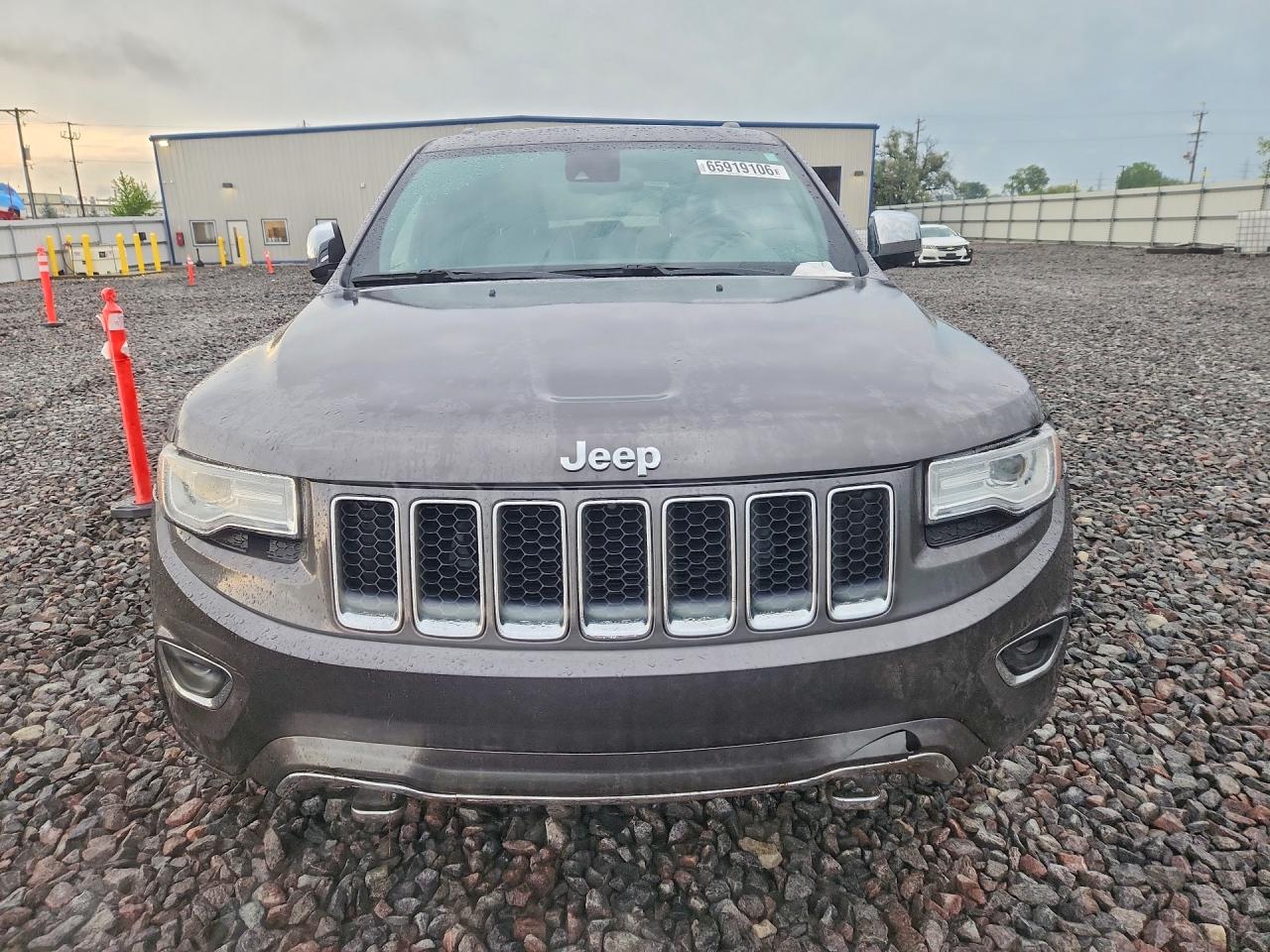 2015 Jeep Grand Cherokee Overland Серый vin: 1C4RJFCG0FC661468