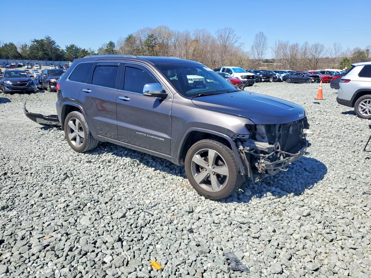 2015 Jeep Grand Cherokee Overland Charcoal vin: 1C4RJFCG0FC767872
