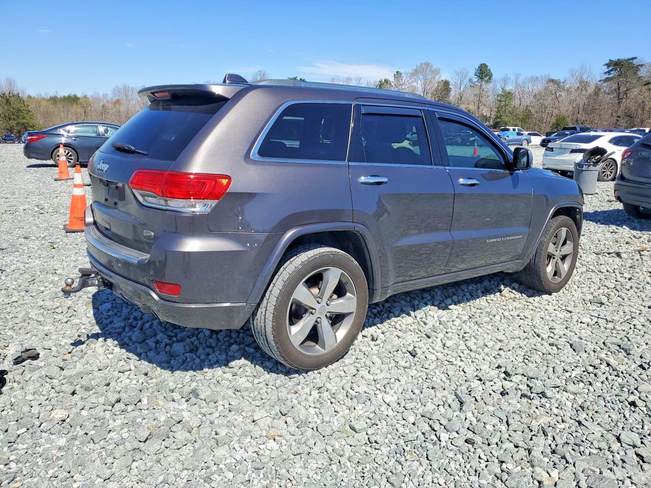 2015 Jeep Grand Cherokee Overland Charcoal vin: 1C4RJFCG0FC767872
