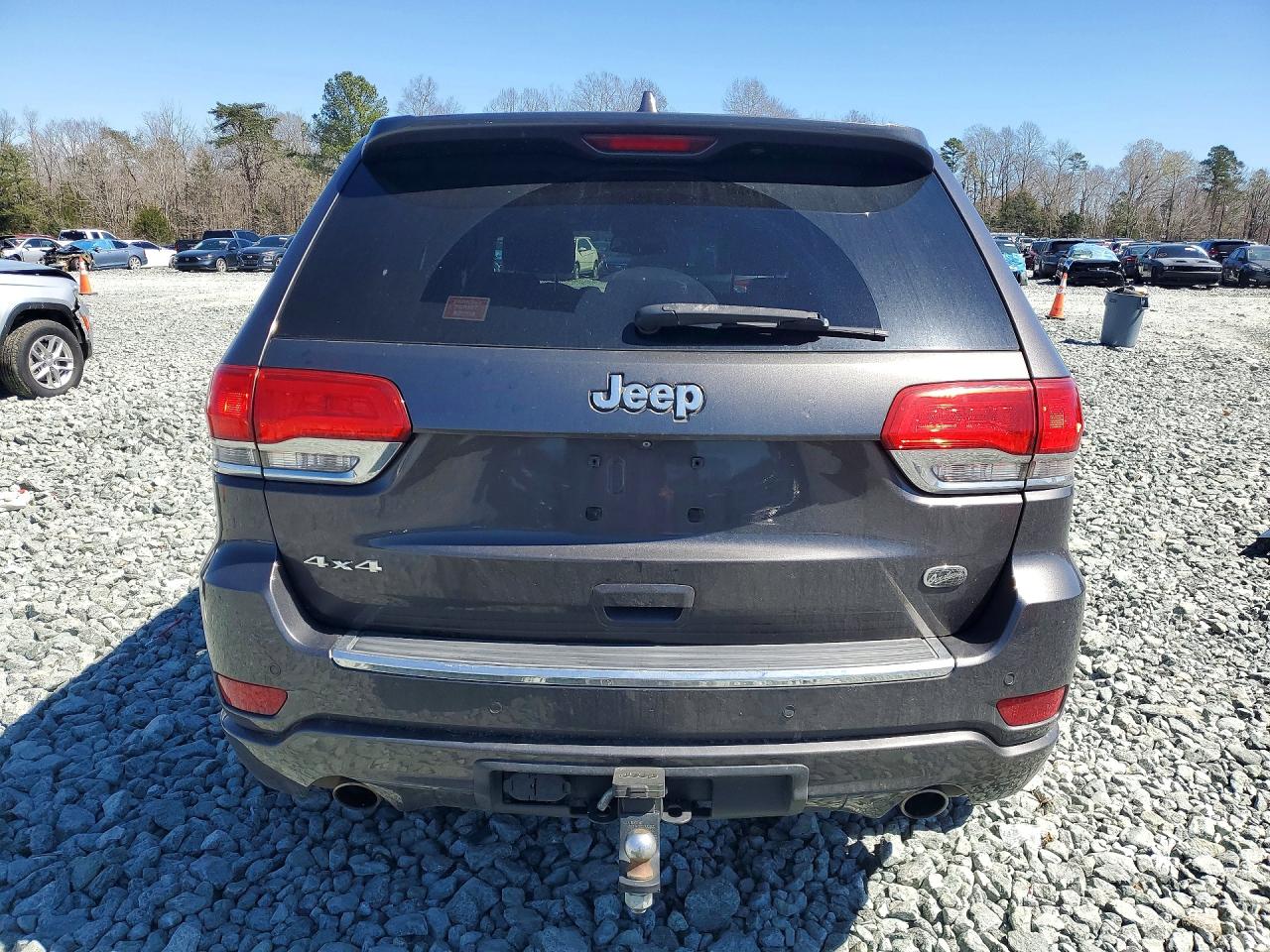 2015 Jeep Grand Cherokee Overland Charcoal vin: 1C4RJFCG0FC767872