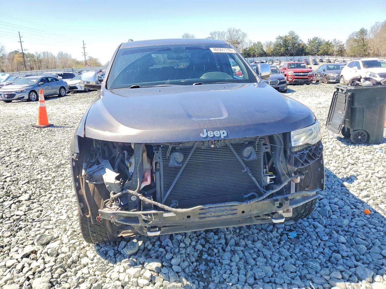 2015 Jeep Grand Cherokee Overland Charcoal vin: 1C4RJFCG0FC767872