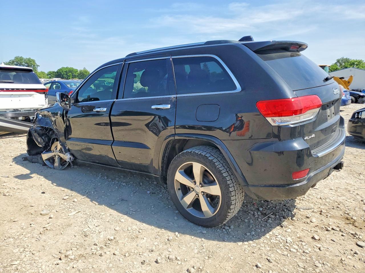 2017 Jeep Grand Cherokee Overland Черный vin: 1C4RJFCG0HC630823