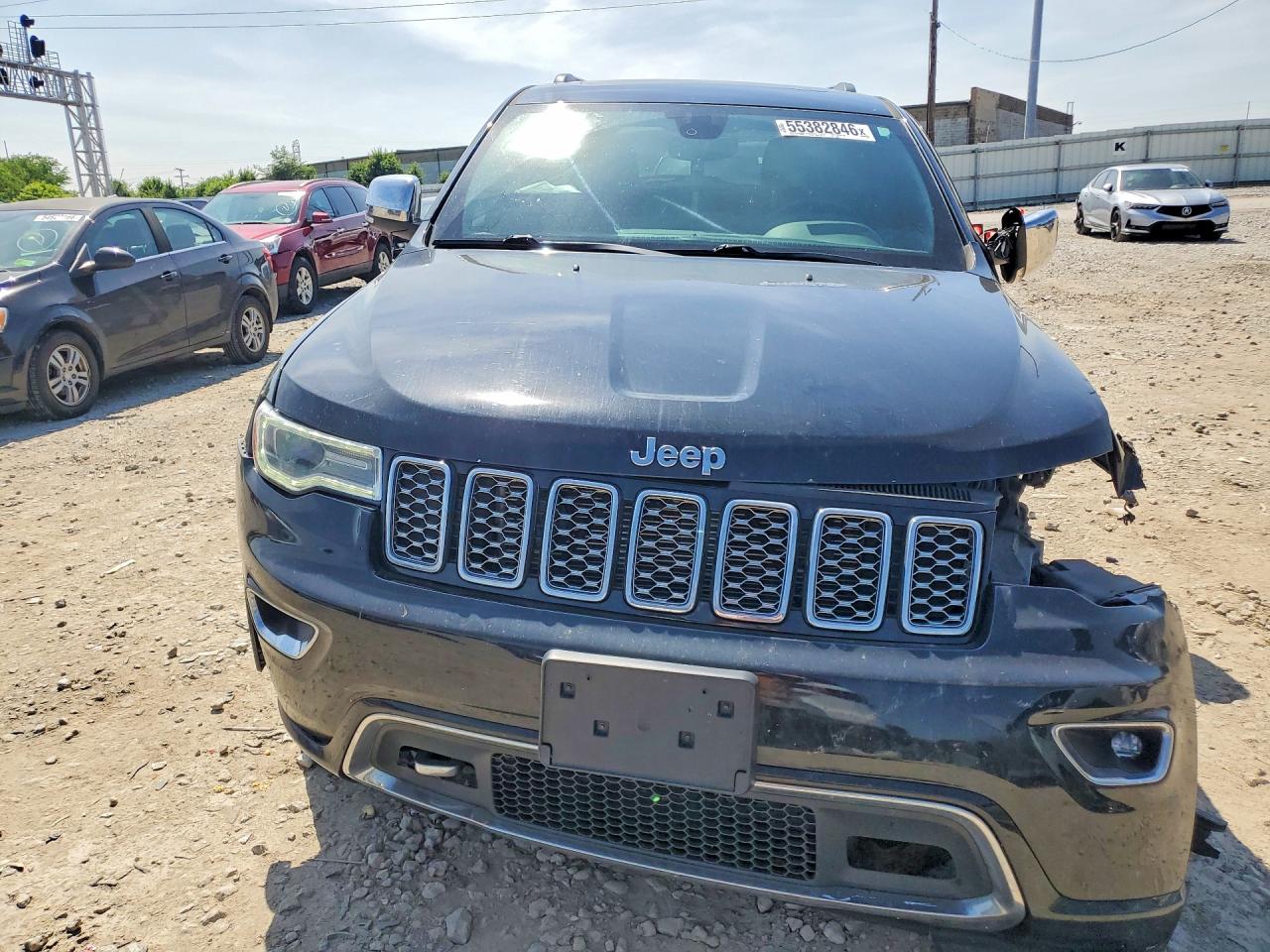 2017 Jeep Grand Cherokee Overland Черный vin: 1C4RJFCG0HC630823