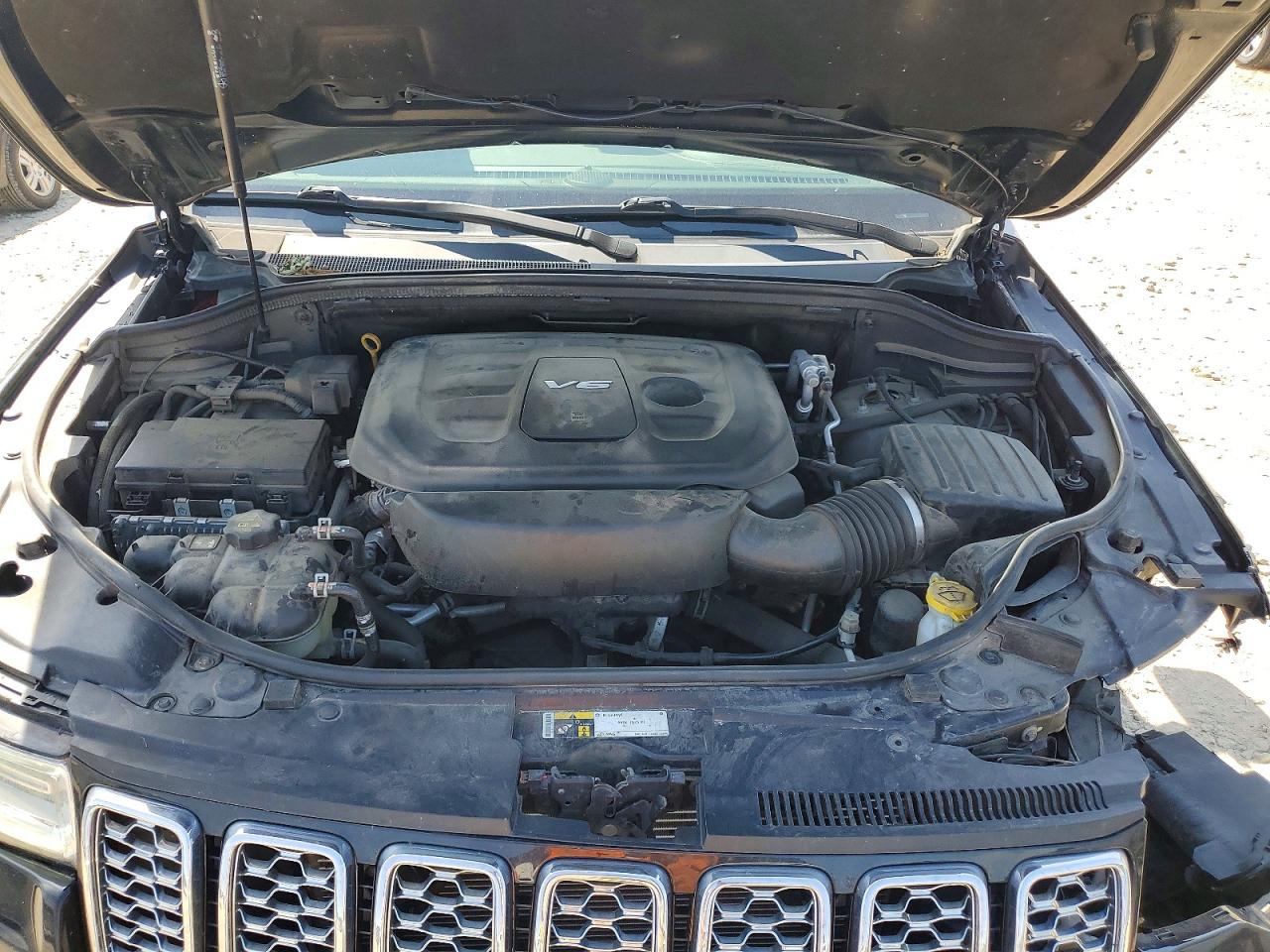 2017 Jeep Grand Cherokee Overland Черный vin: 1C4RJFCG0HC630823