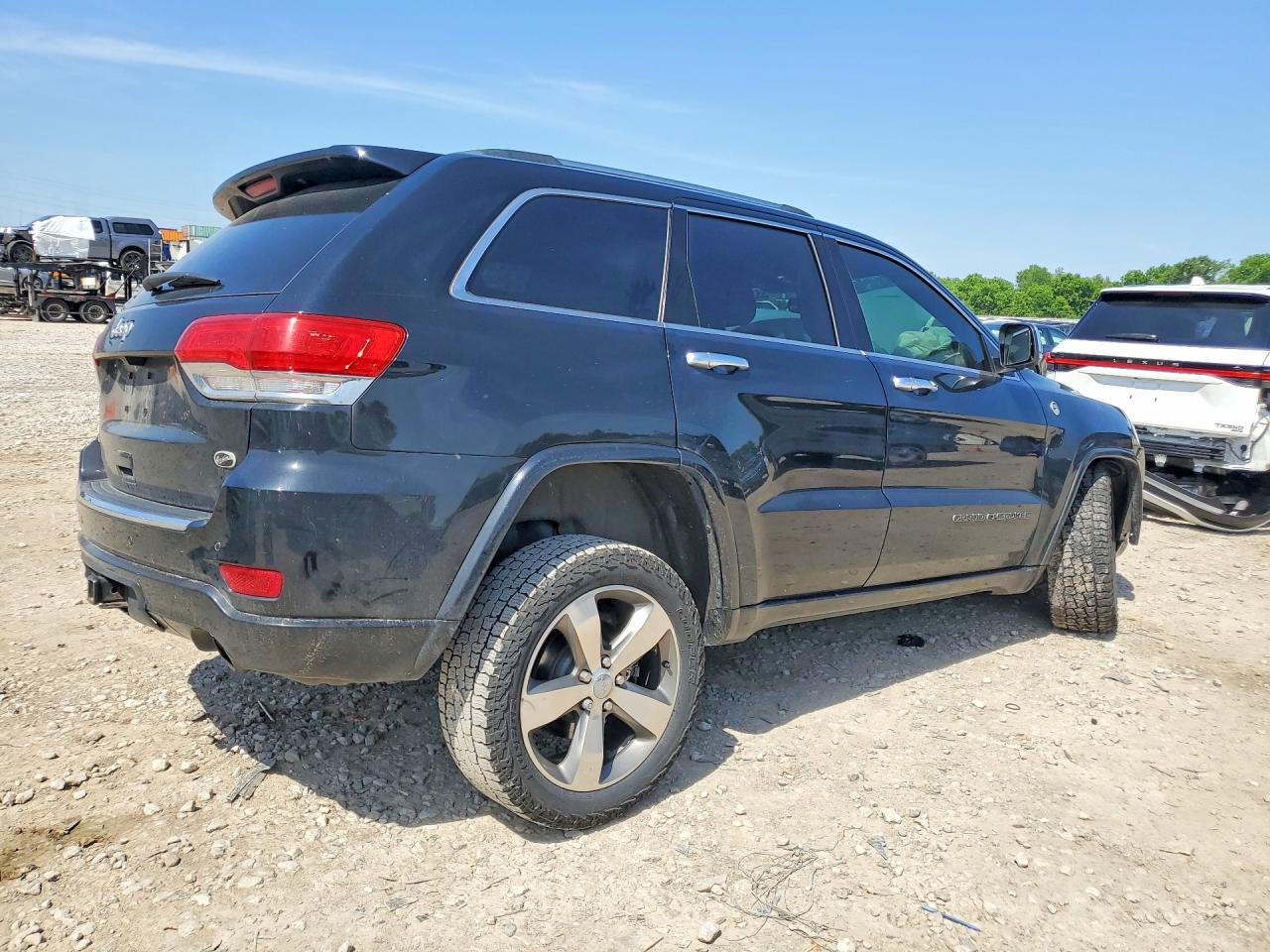 2017 Jeep Grand Cherokee Overland Черный vin: 1C4RJFCG0HC630823
