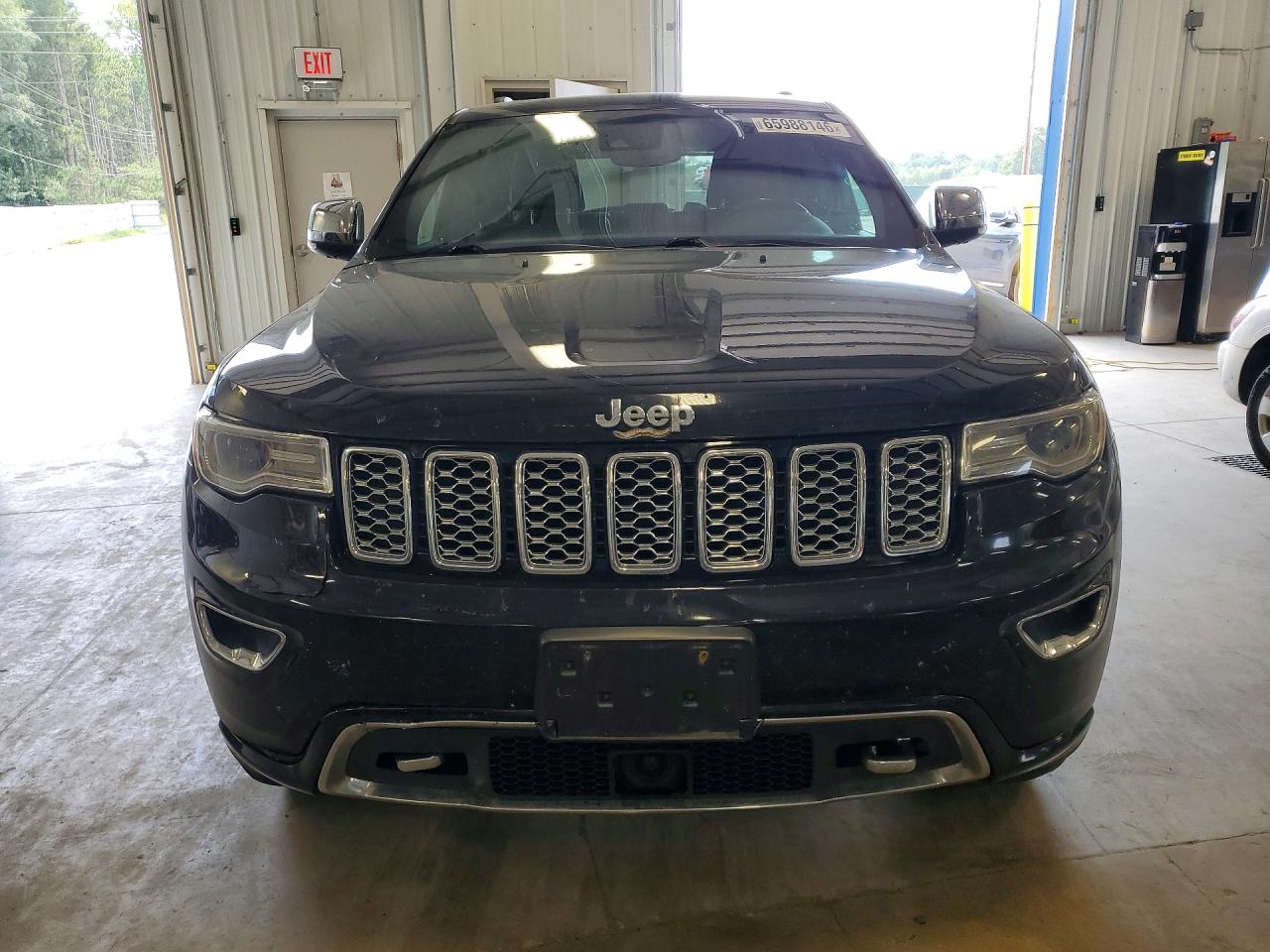 2019 Jeep Grand Cherokee Overland Black vin: 1C4RJFCG0KC666485