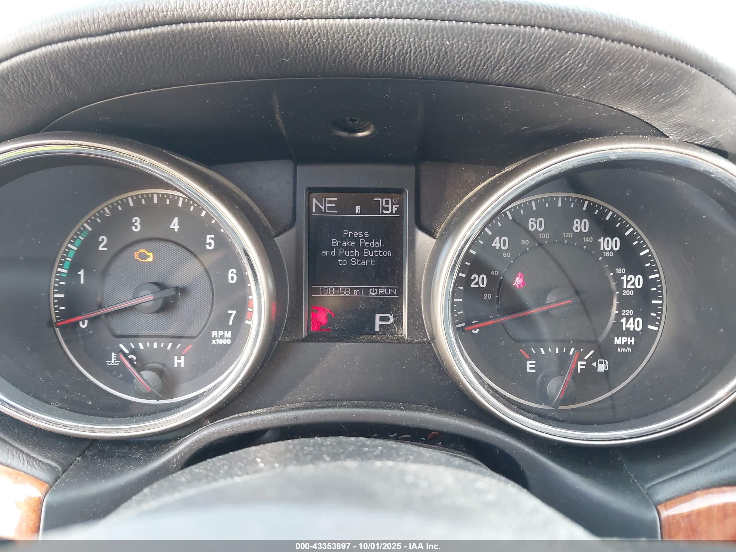 2013 Jeep Grand Cherokee Overland Black vin: 1C4RJFCG1DC599463