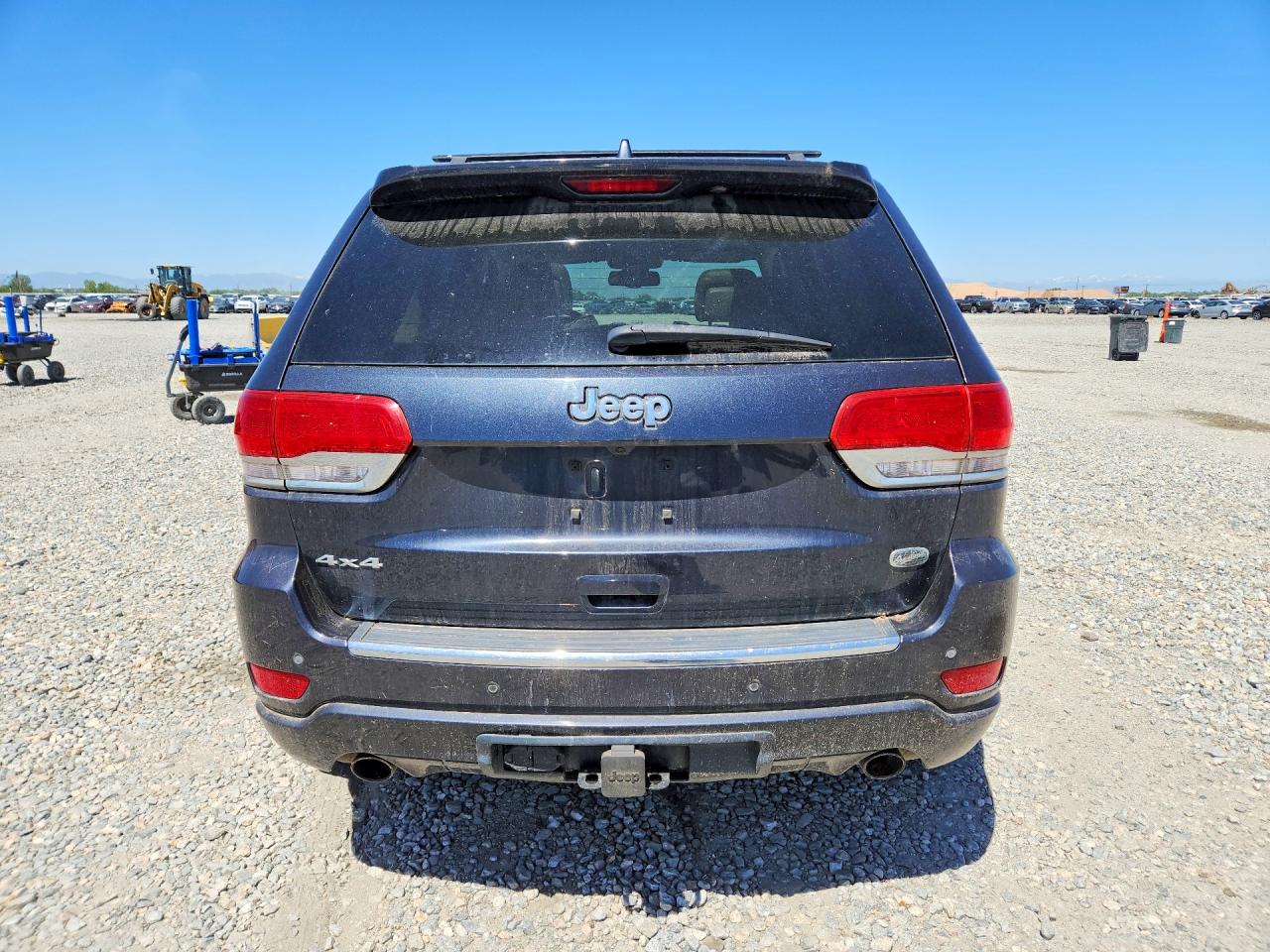 2014 Jeep Grand Cherokee Overland Синий vin: 1C4RJFCG1EC181437