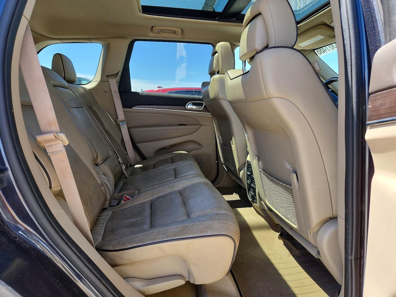2014 Jeep Grand Cherokee Overland Синий vin: 1C4RJFCG1EC181437