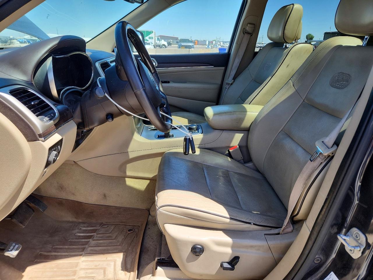 2014 Jeep Grand Cherokee Overland Синий vin: 1C4RJFCG1EC181437