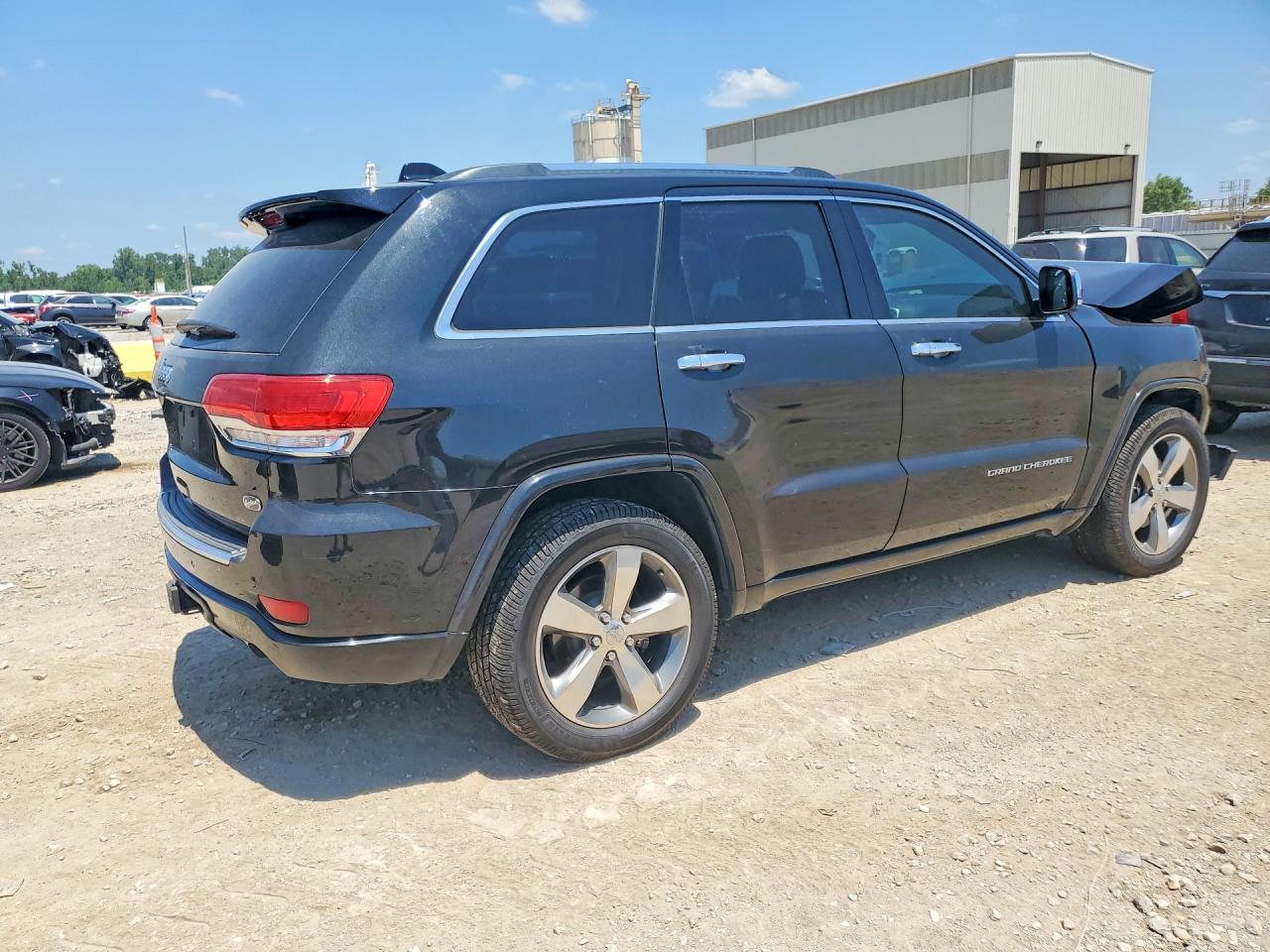 2014 Jeep Grand Cherokee Overland Black vin: 1C4RJFCG1EC264558