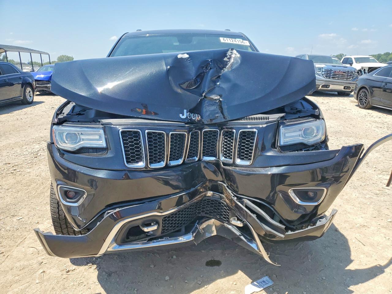 2014 Jeep Grand Cherokee Overland Black vin: 1C4RJFCG1EC264558