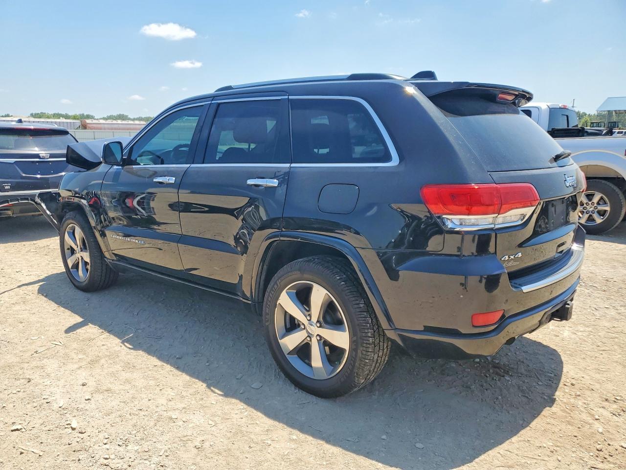2014 Jeep Grand Cherokee Overland Black vin: 1C4RJFCG1EC264558